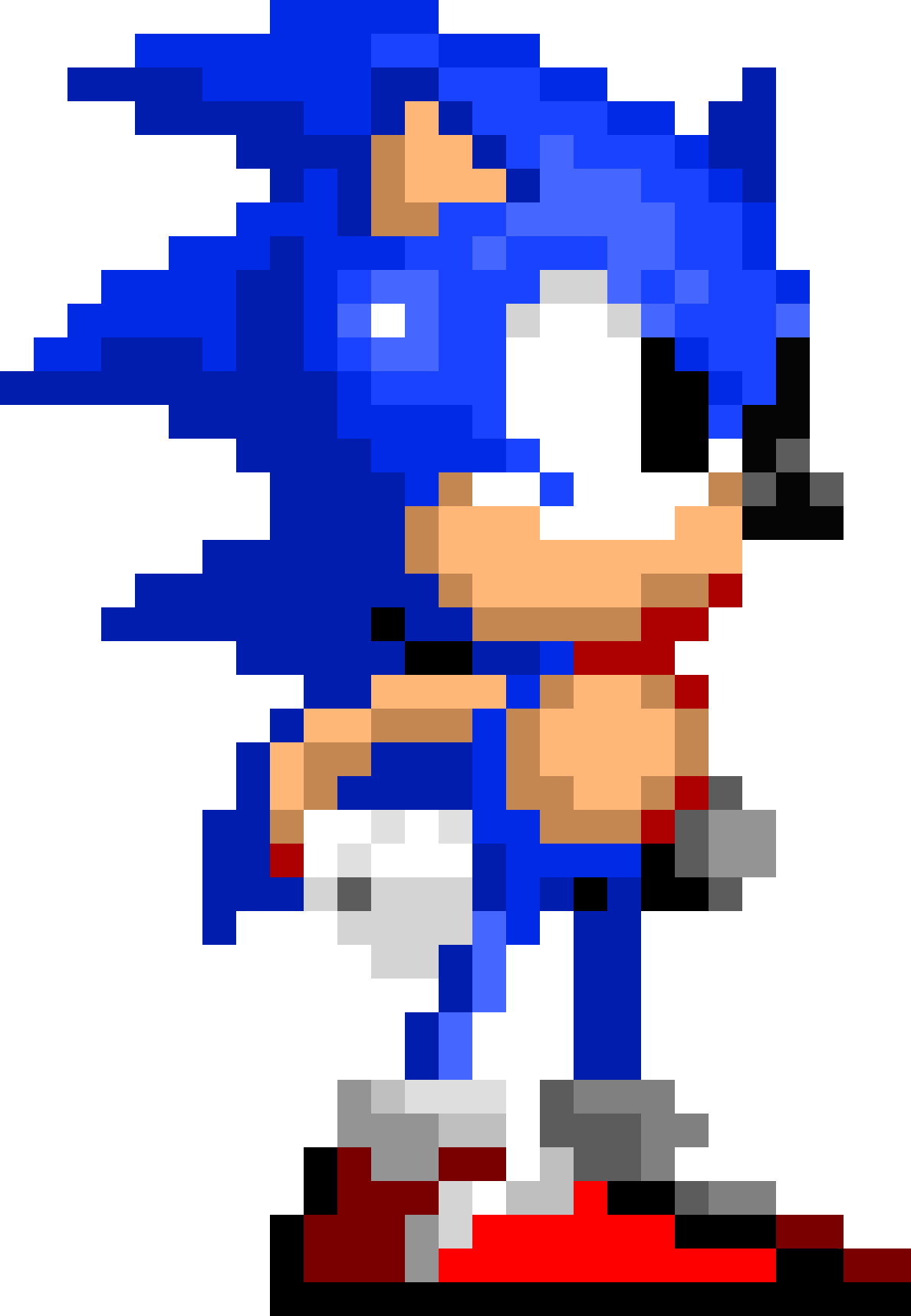 The Blue Hedgehog (static)