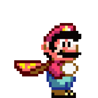 Caped Red Plumber